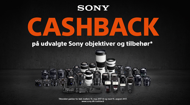 Sony Cashback kampagne
