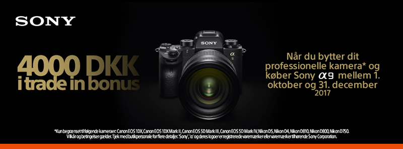 Sony α9 Trade-in kampagne