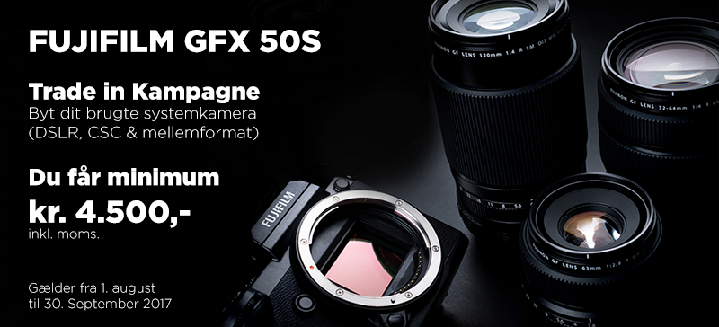 Fujifilm GFX Trade-in kampagne