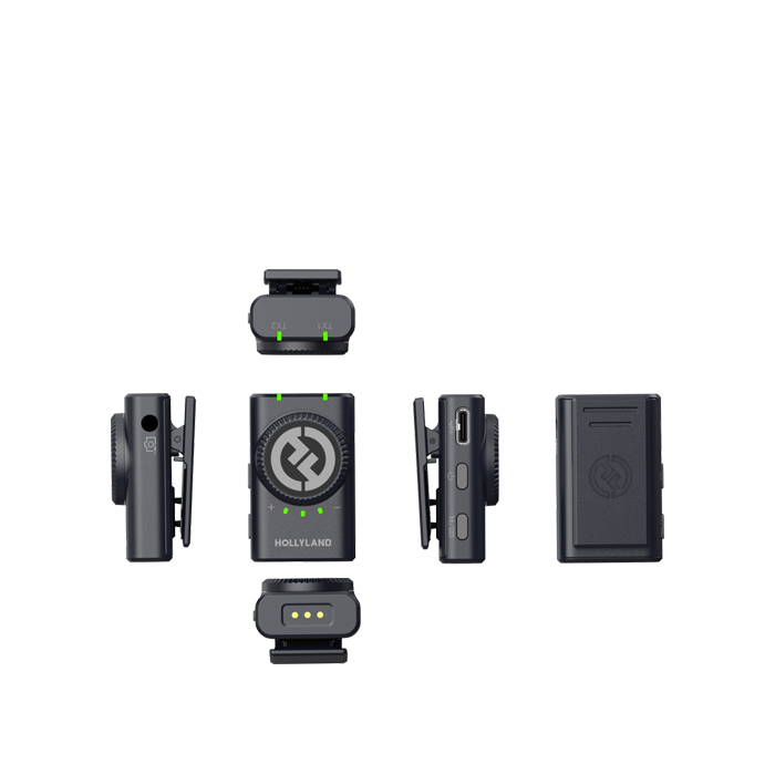 Hollyland Lark M2 Mic Combo Kit - Trådløs Lyd