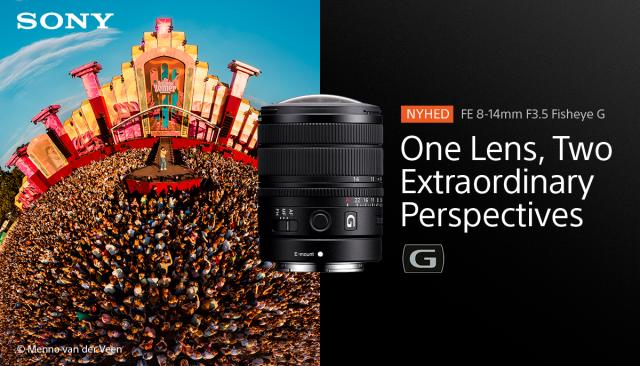 Nyt Sony FE 8-14mm F3.5 Fisheye G