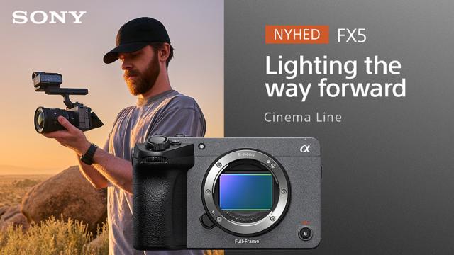 Sony FX5 - forudbestil i dag
