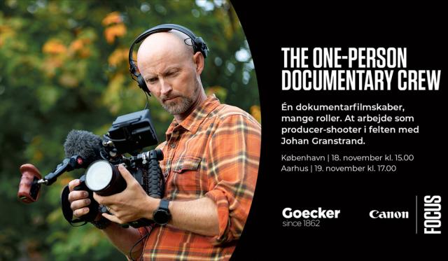 Johan Granstrand - The One-Person Documentary Crew