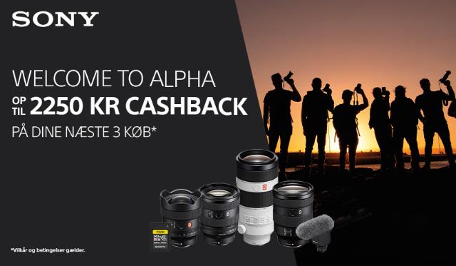 Sony Welcome To Alpha kampagne