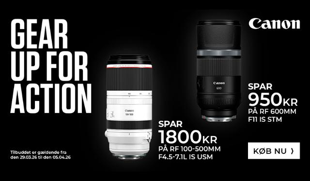 Canon Gear Up For Action