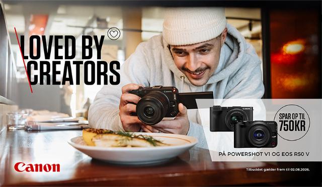 Canon Loved by Creators