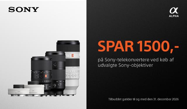Sony Telekonverter kampagne