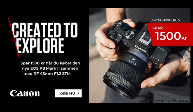 Canon EOS R8 MKII Introtilbud