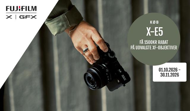 Fujifilm X-E5 bundle tilbud