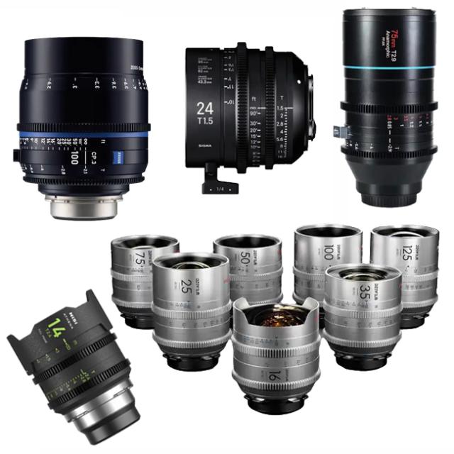 Cineobjektiver til Sony Burano