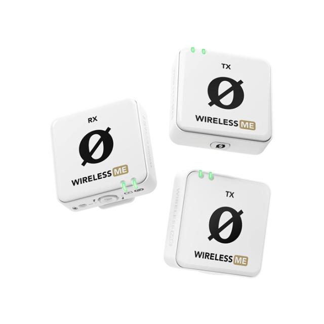 RØDE WIRELESS ME DUAL WHITE COMPACT MIC SYSTEM