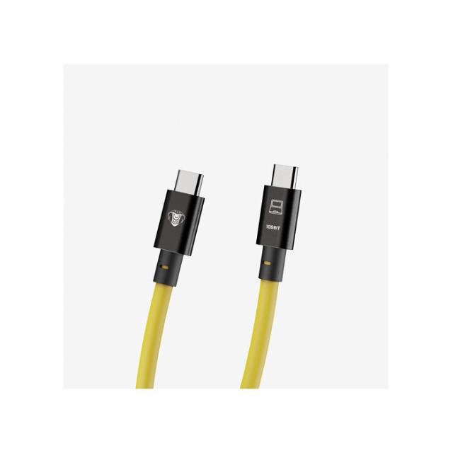COBRAUNION USB-C TO USB-C STRAIGHT 10M, 10G YELLOW