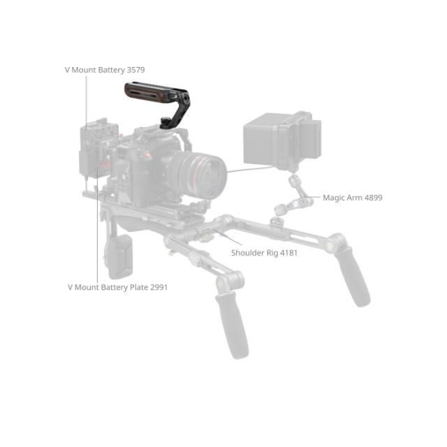 SmallRig 5252 Wooden ARRI Locating Top Handle