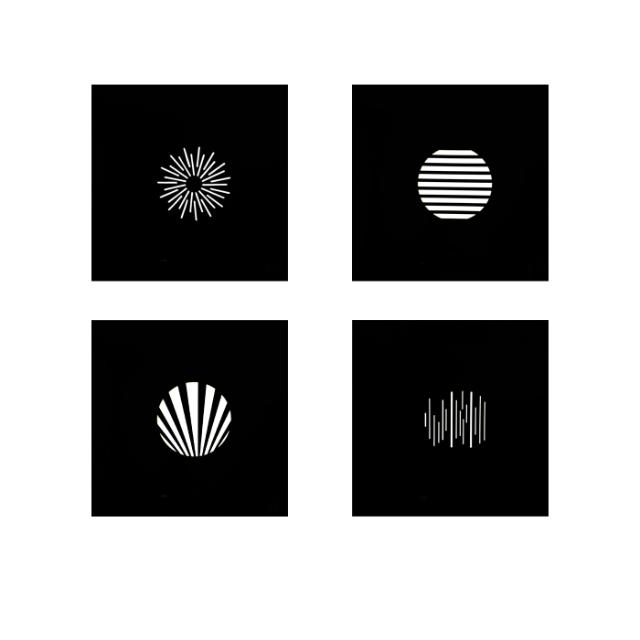 NANLITE GOBO SET 1 FOR PJ-FMM - (SIZE M)