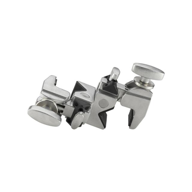 KUPO KCP-720 DOUBLE CONVI CLAMP - SILVER