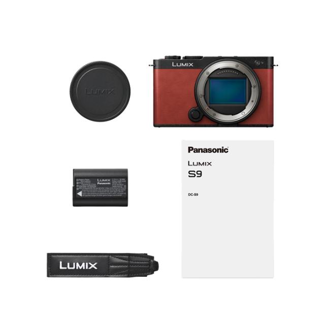 PANASONIC LUMIX S9 BODY CRIMSON RED
