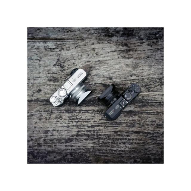 NISI LENS HOOD, UV-FILTER & CAP F FUJI X100 SILVER