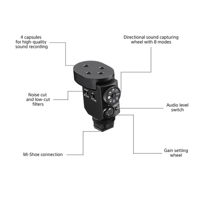 SONY ECM-M1 SHOTGUN MICROPHONE