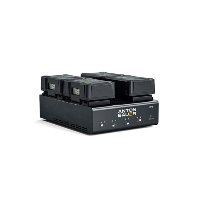 Anton Bauer LP4 Quad Gold Mount Charger