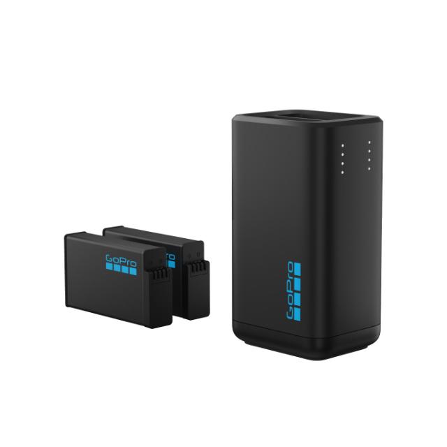 GoPro MAX2 Dual Charger W. 2 Enduro Batteries