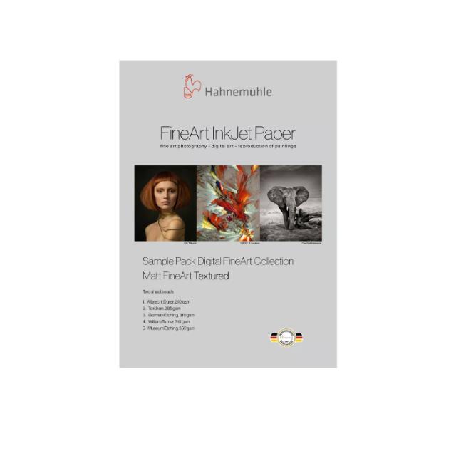 HAHNEMÜHLE A4 SAMPLE PACK - MATT FINEART TEXTURED
