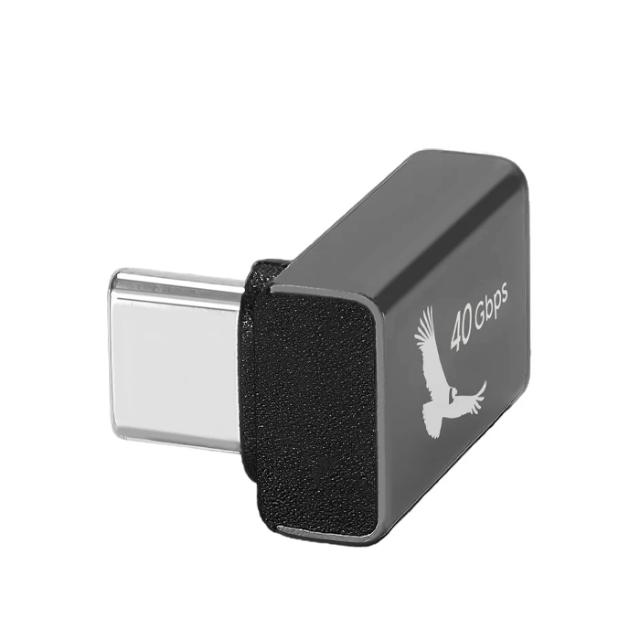 KONDOR BLUE USB-C 40GBPS ELBOW ADAPTER