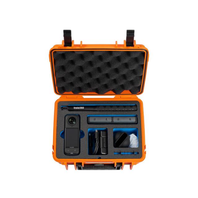 BW Outdoor Case Type 1000 Insta360 X4/X5 Orange