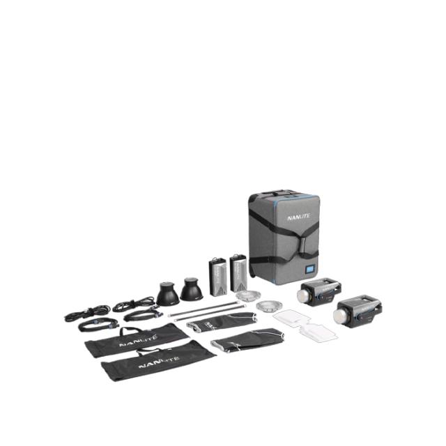 NANLITE FC-500B 2 LIGHT KIT WITH TROLLEY