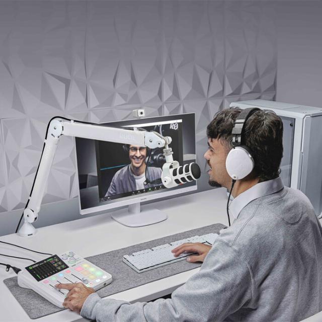 RØDE RØDECASTER DUO WHITE COLLECTION