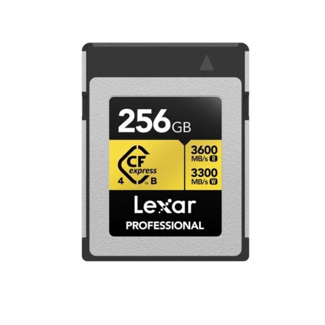 Lexar CFexpress Pro Gold R3600/W3300 256GB