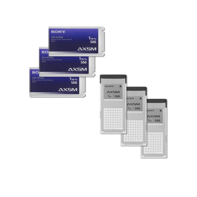 SONY S66 1TB AXS MEMORY CARD 3-PACK