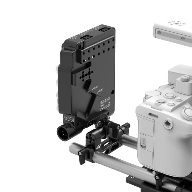 MID49 Pow Dist Box DB-15 (Sony FX5, V-Mount, Rod M