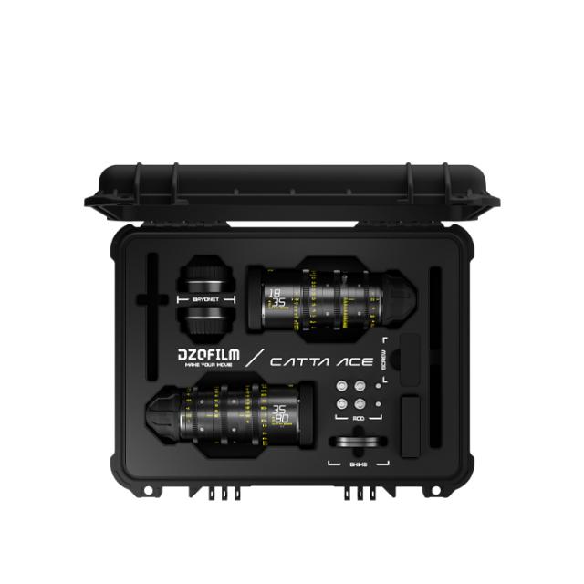 DZO CATTA ACE KIT 18-35 & 35-80MM BLACK T2.9 PL/EF
