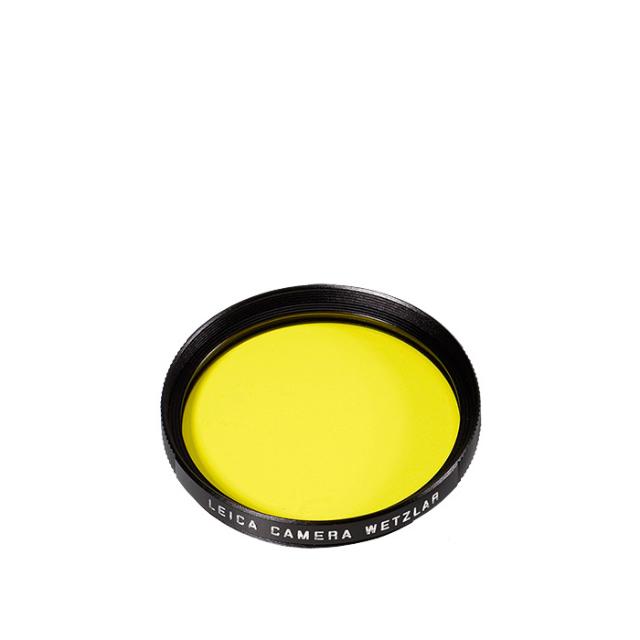LEICA 49 MM YELLOW FILTER BLACK