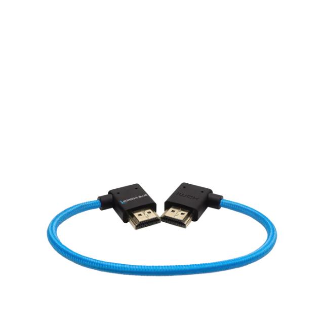 KONDOR BLUE RIGHT ANGL TO LEFT ANGL FULL HDMI 30CM