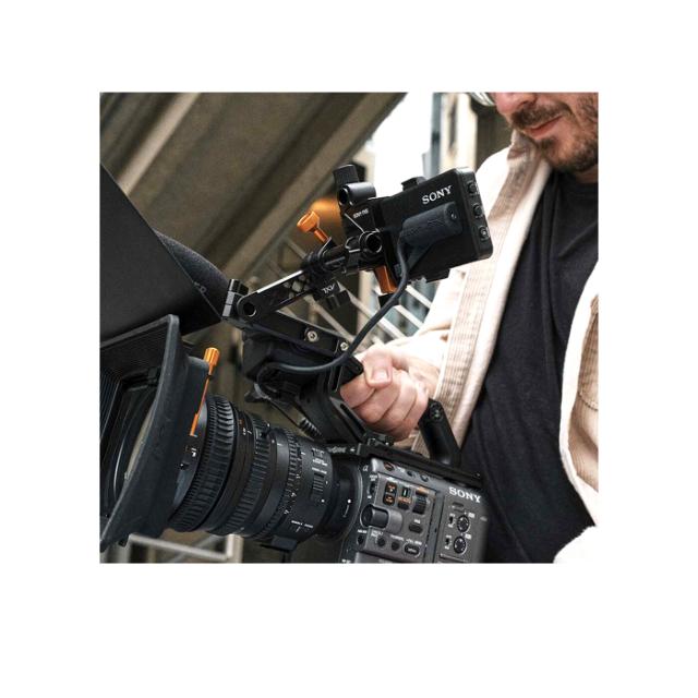 BRIGHT TANGERINE SONY FX6 TOP HANDLE BRACE