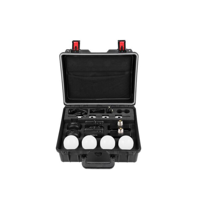 NANLITE PAVOTUBE T8-7X-4 & PAVOBULB 10C 4 BULB KIT