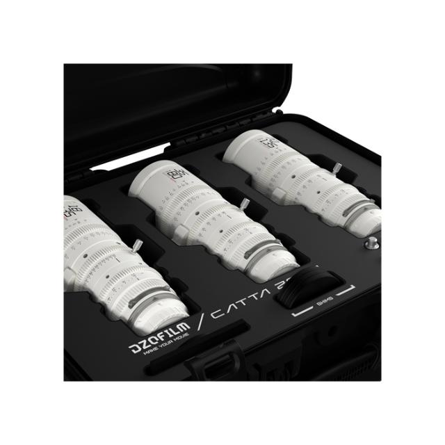 DZO CATTA KIT 18-35&35-80&70-135MM T2.9 WHITE E/RF