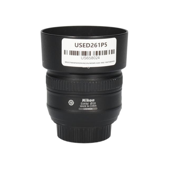 NIKON LENS AF-S 50 MM 1,4 G  (2) USED