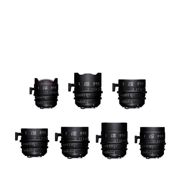 SIGMA CINE SEVEN PRIME LENSES KIT E-MOUNT
