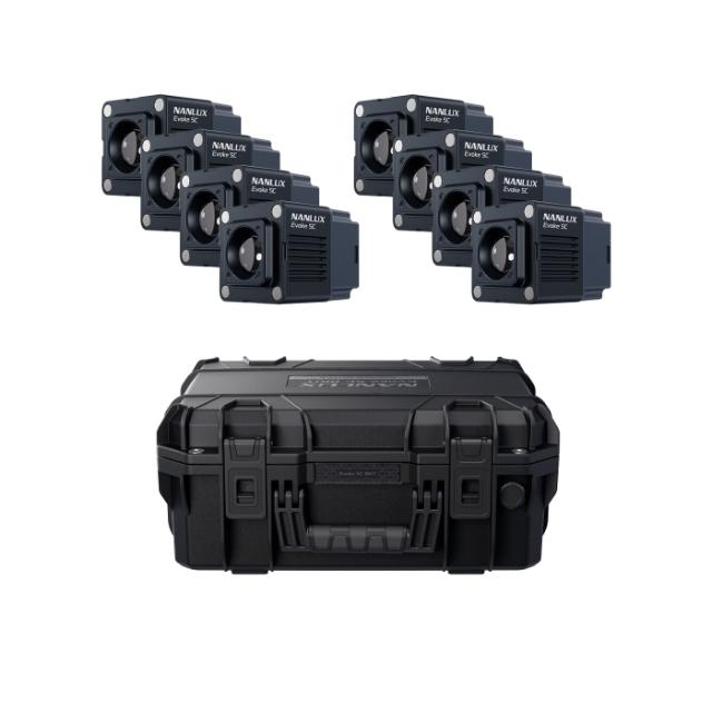 NANLUX EVOKE 5C LED FULL-COLOR SPOT 8PCS KIT
