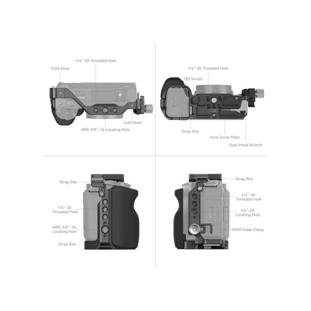 SMALLRIG 4257 CAGE KIT FOR SONY ZV-E1
