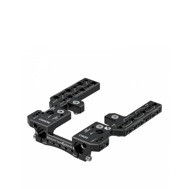 BRIGHT TANGERINE CANON C400 TOP PLATE //