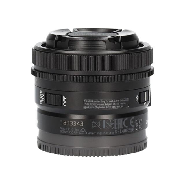 SONY LENS FE 40 2,5 G (3) USED