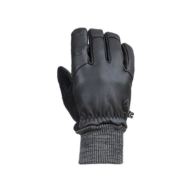 VALLERRET LEATHER PHOTOGRAPHY GLOVE BLACK M