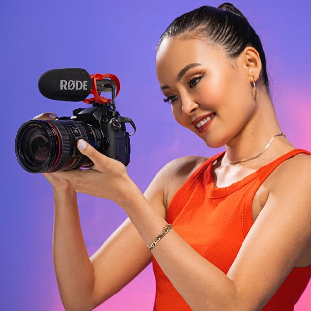 BRUG DIGVMGOII  RODE VIDEOMIC GO II W/ HELIX