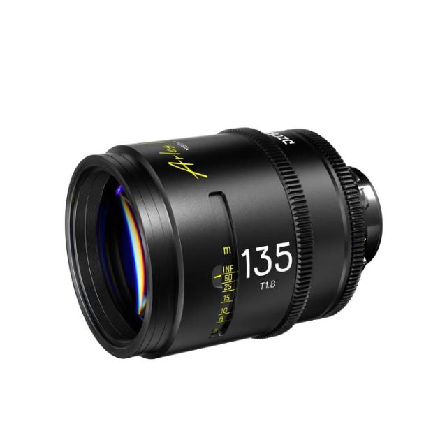 DZO ARLES 135MM PRIME CINE LENS, PL MOUNT METER