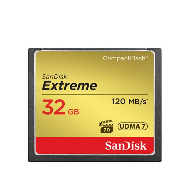 SANDISK CF 32GB EXTREME 120MB/S