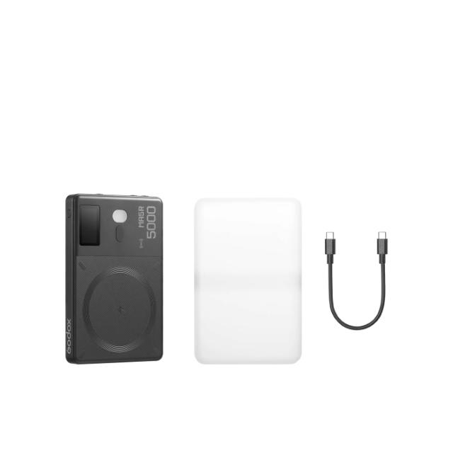 GODOX MA5R MOBILE POWERBANK&RGB LED LIGHT, BLACK