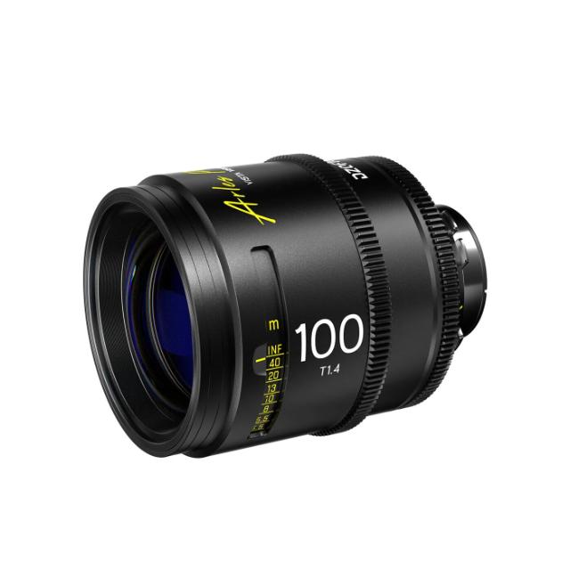 DZO ARLES 100MM PRIME CINE LENS, PL MOUNT METER